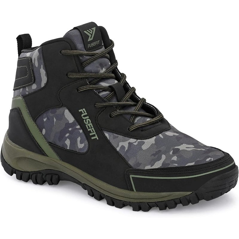 Fusefit Men's BLACK BURN FF Outdoor hiking shoes - Image 1