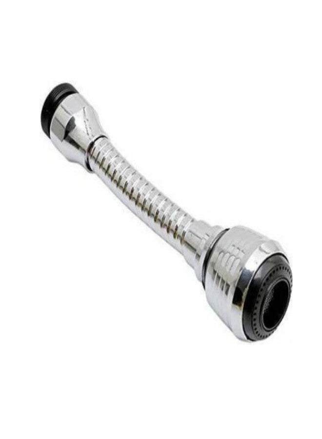 Bath Bliss BATHBLISS Turbo Flex 360 Faucet Sprayer Water Extender (6 inch) Multiple use in Bathroom/Kitchen/Outdoor Tap Extension Jet Stream/Water Saving Sprinkler and Aerator,Adjustable Head Nozzle (Pack of 1) - Image 1