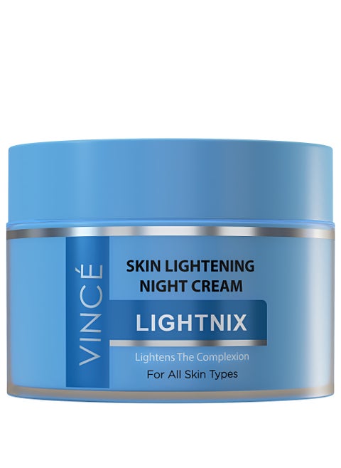 Skin Lightening Night Cream – Fades Dark Spots, Sun Spots & Dullness – Brightens & Evens Skin Tone Overnight – Hydrates, Smooths & Revives a Glowing Complexion – Paraben-Free, 50ml