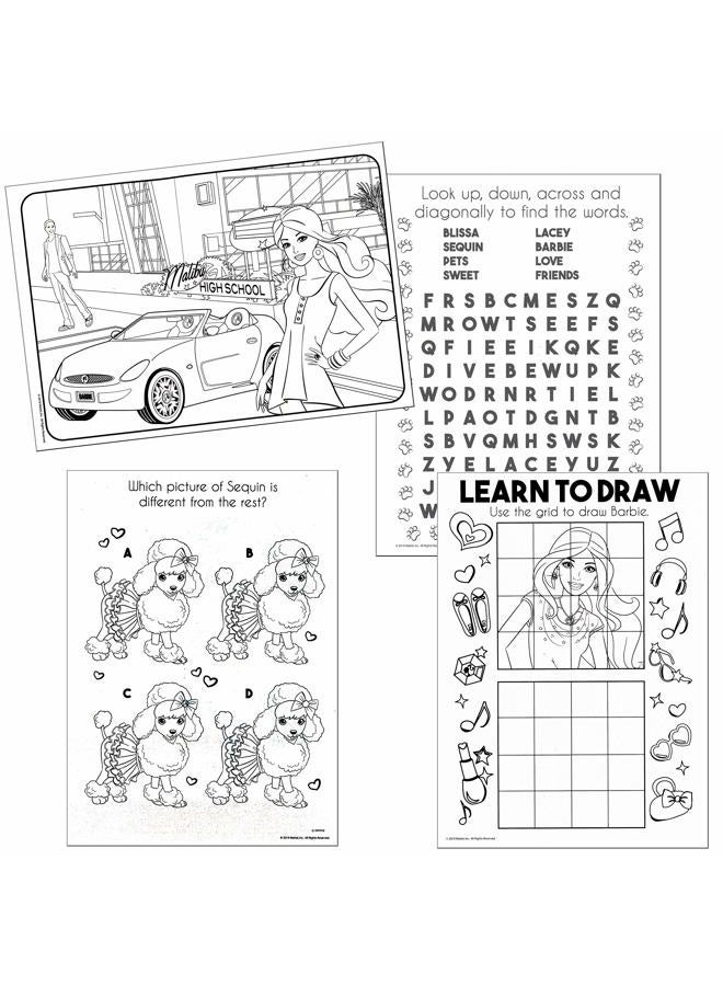 Lazy Days كتاب تلوين ونشاط باربي عيش الحياة بالحب - 96 صفحة - Image 4