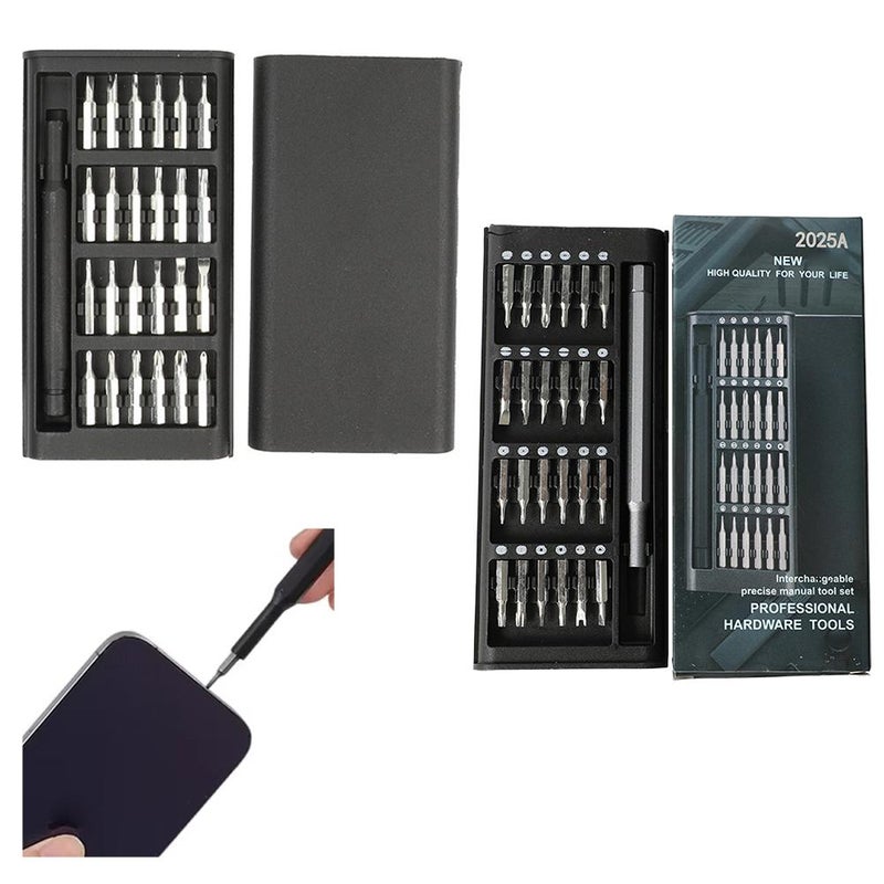 24-in-1 S2 Repair Tool Set with Screwdriver Bits for Mobile Phones, Multi-functional Precision Tool Set, and 25-in-1 Computer Glasses - Image 2