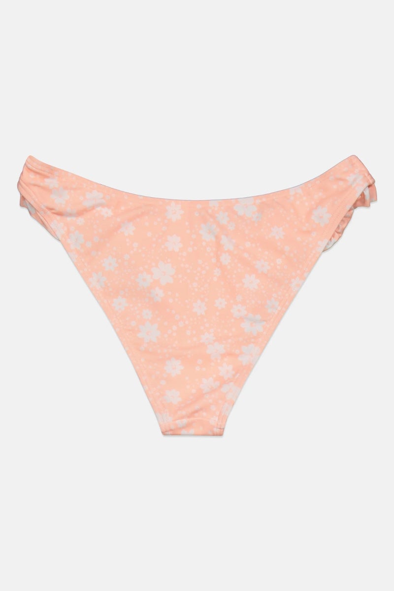 NEW LOOK Women Floral Print Pull On Bikini Bottom, Multicolor - Image 3