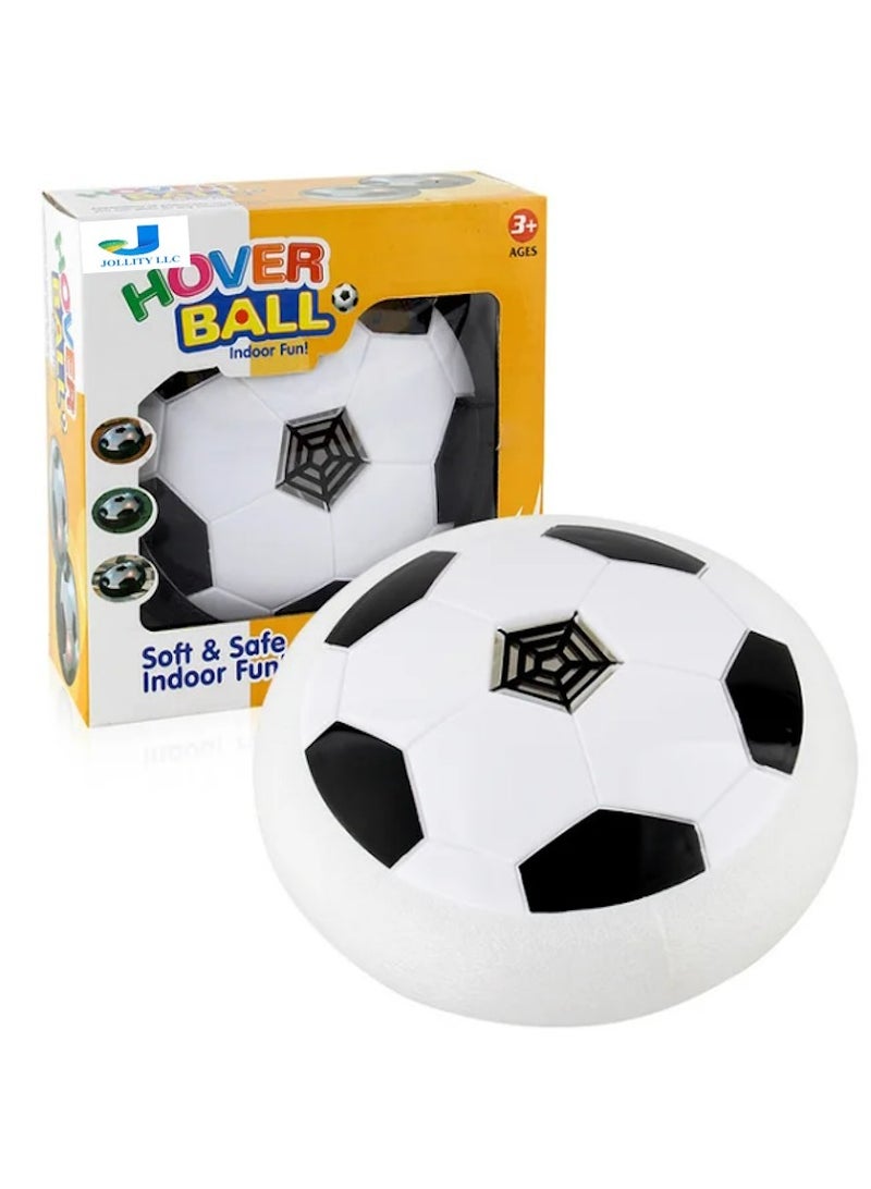 JOLLITY LLC Spot Electric Universal Air Cushion Football With Lighting Indoor Air Suspension Toy - Image 1