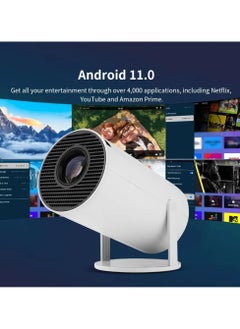 Generic 4K Smart Portable Projector with Built-in Speakers – Screen Mirroring & Advanced Connectivity for Home Cinema  - Image 3