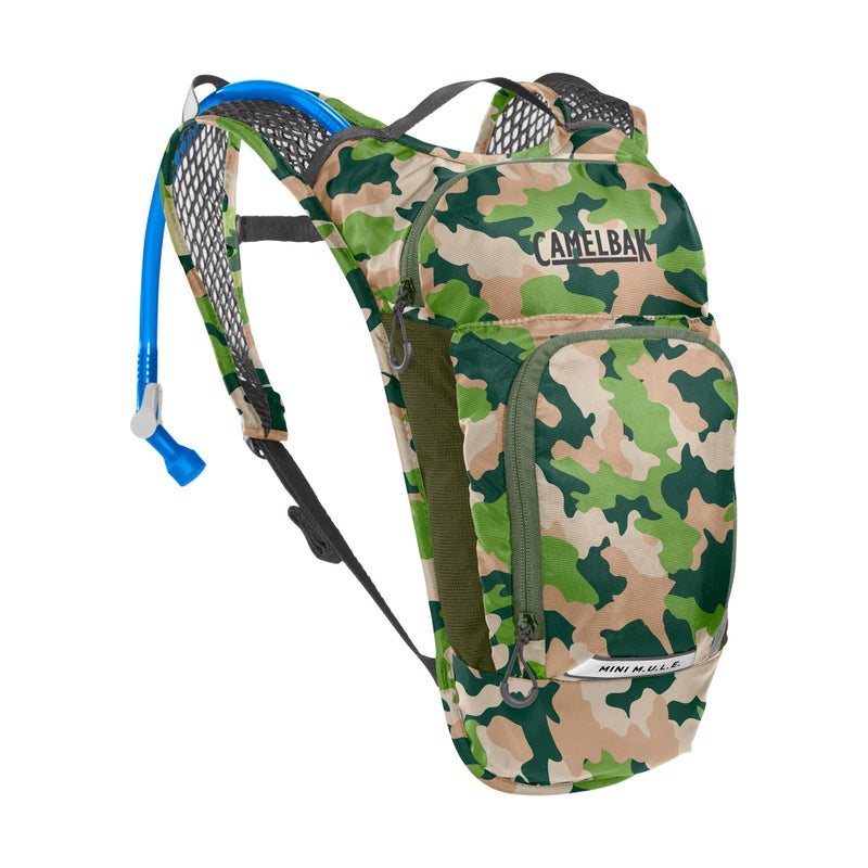 CAMELBAK كاميلباك ميني مول كيدز هايدريشن باك باك لرحلات المشي وركوب الدراجات 50oz كامو - Image 2