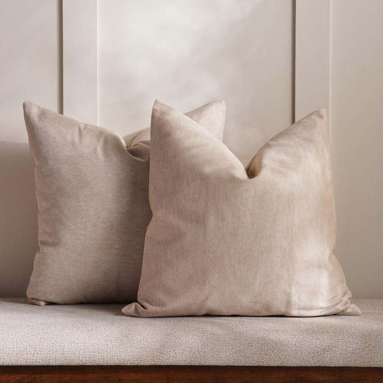 Pan Home طقم أغطية وسائد بيج للمنزل