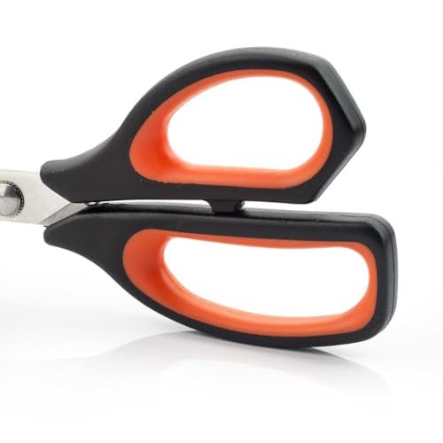 Arcos Kitchen Scissors 8 Inch Stainless Steel. Scissors for Meat Use. Polypropylene Handle and 215 mm Blade. Series Prochef. Black and Red Color - Image 4