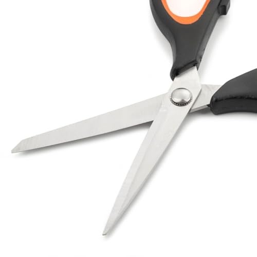Arcos Kitchen Scissors 8 Inch Stainless Steel. Scissors for Meat Use. Polypropylene Handle and 215 mm Blade. Series Prochef. Black and Red Color - Image 3