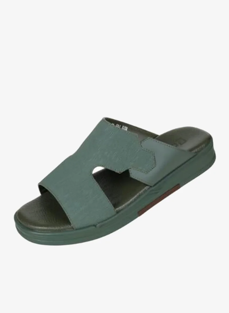 008-3835 Barjeel Uno Mens Arabic Sandals MSA 149 Green