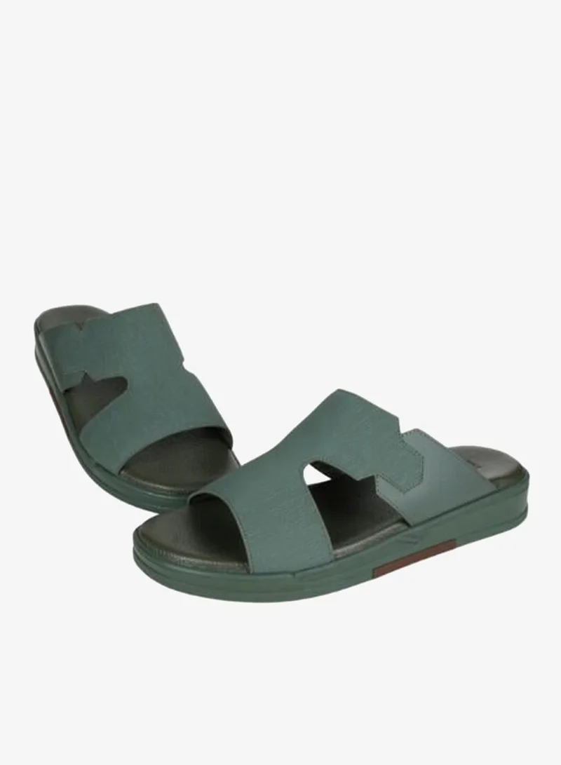 Barjeel Uno Green 008-3835 Barjeel Uno Mens Arabic Sandals MSA 149 Green for Men | Best Price UAE