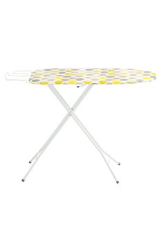 Feelings Iron Board Virgin Multicolour Ironing Table With Iron Holder Foldable And Adjustable 96x30cm  - Image 1