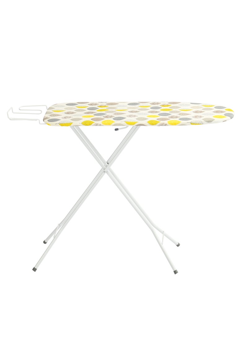 Feelings - Iron Board Virgin Multicolour Ironing Table With Iron Holder Foldable And Adjustable 96x30cm - Image 1