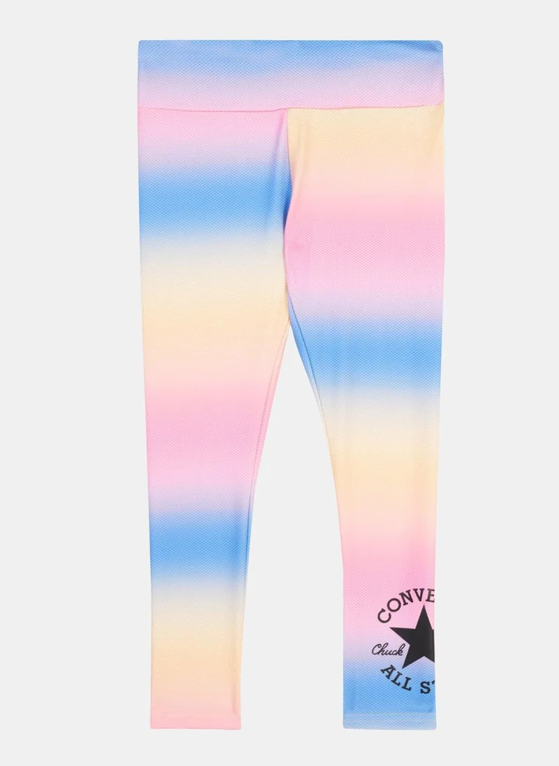 CONVERSE Kids' High Rise Printed Leggings (Older Kids)