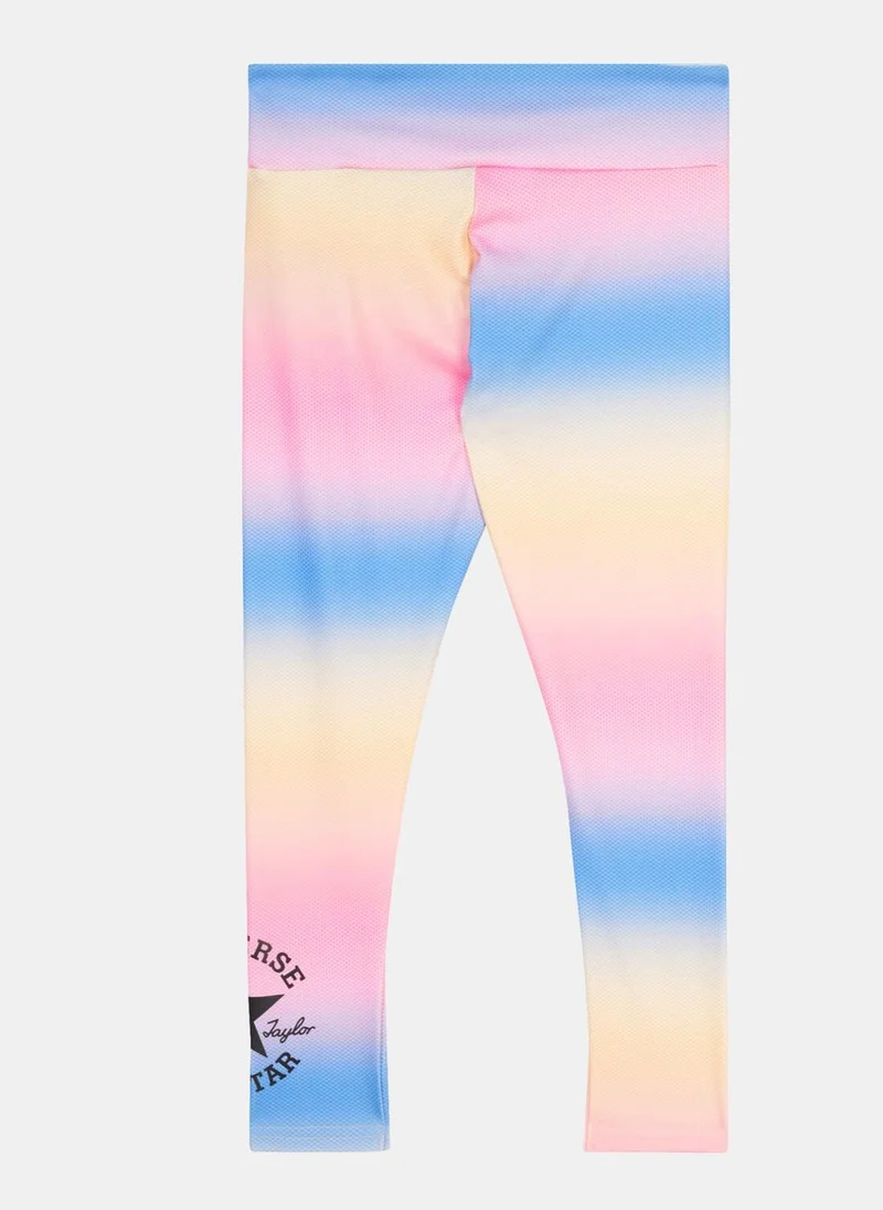 CONVERSE Kids' High Rise Printed Leggings (Older Kids)