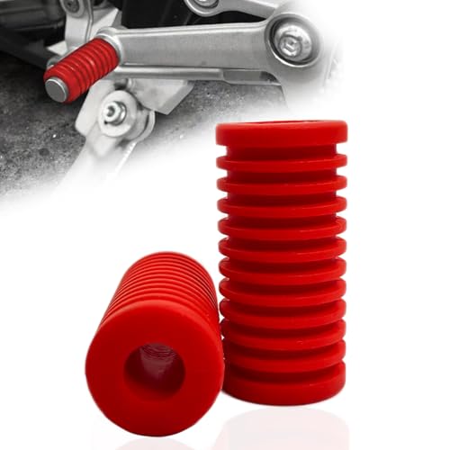 XITUADDA Motorcycle Gear Shifter Lever Cover Universal Rubber Shift Lever Pedal Cover 2PCS Compatible with Suzuki Kawasaki Honda Yamaha - Image 1