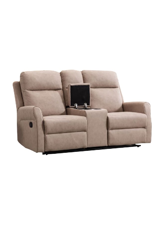 Micasa 2-Seater Elegant and Modern Design Recliner Loveseat Light Brown 105 x 92 x 174 cm SX-81432-2 L.BROWN 