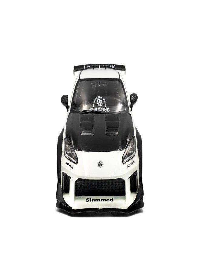 Solido 1:18 Scale Toyota GR86 LBWK Body Kit Pearl White 2024 Diecast Model Car S1813602 - Image 2