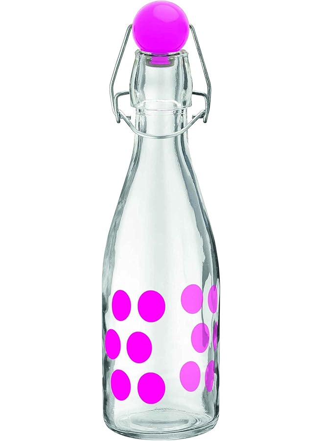 إيروريكس زجاجة مياه دوت دوت 0.25 لتر فوشيا - Image 1