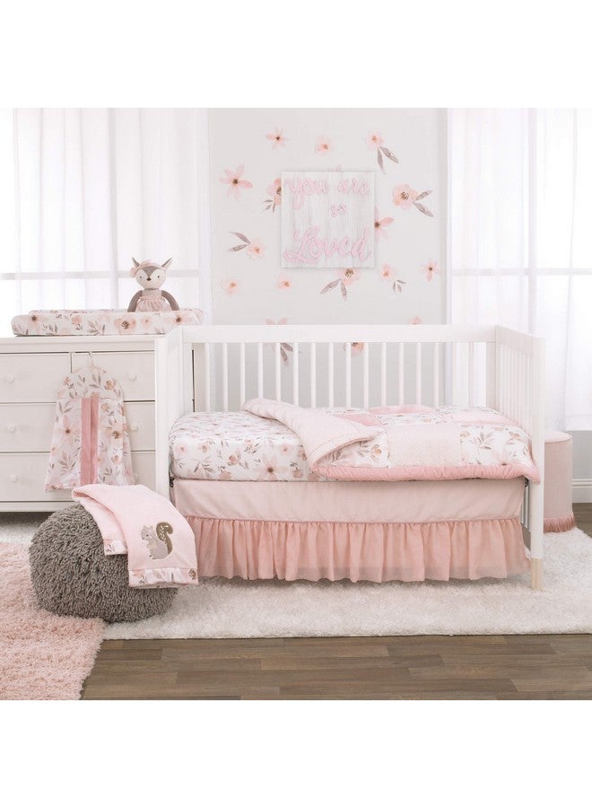NoJo أنت محبوب جداً ديكور حائط مربع خشبي ل nursery باللونين الوردي والأبيض - Image 4