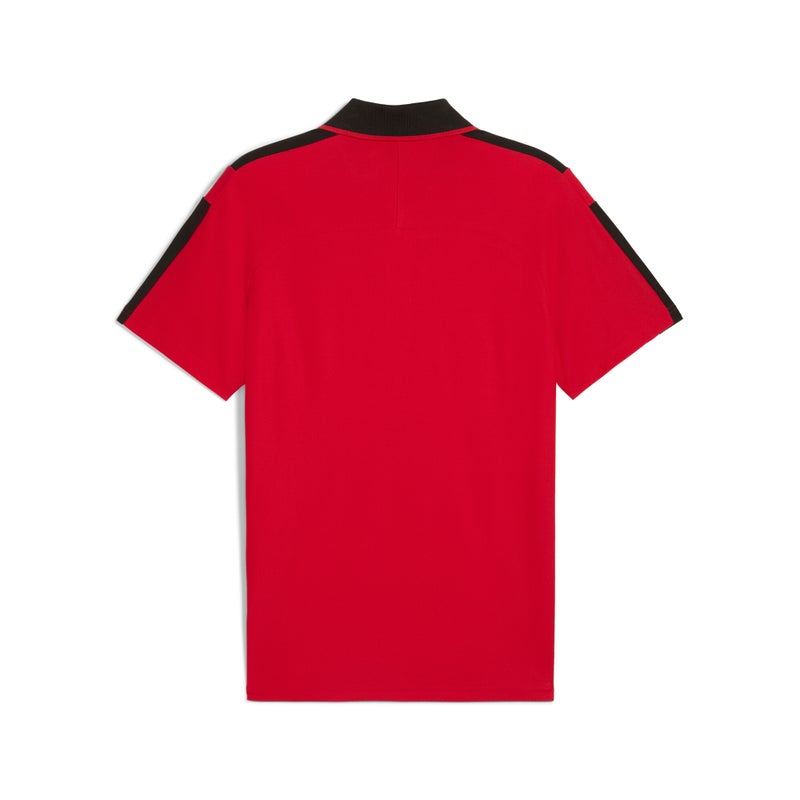 PUMA Scuderia Ferrari HP Race MT7 Mens Red Polo Shirt - Image 5