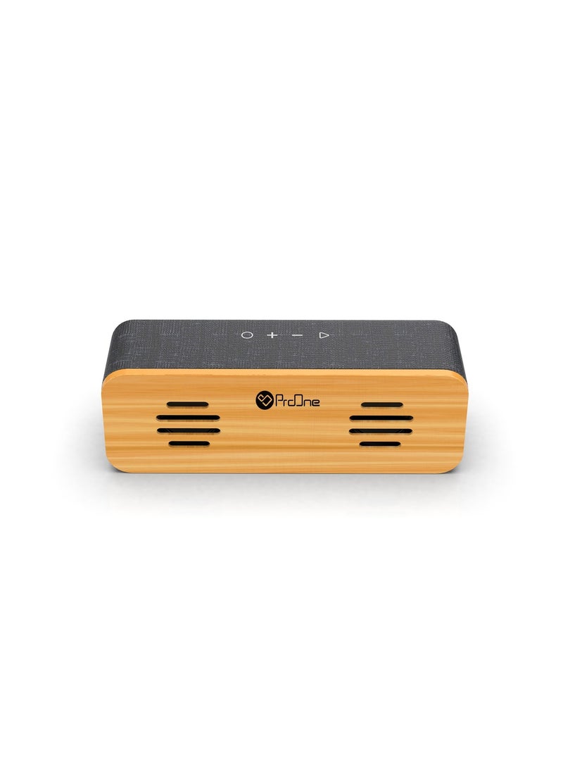 ProOne - ProOne PSB4101 Portable Wireless Speaker, True Wireless Stereo,Portable Bluetooth speaker, Waterproof Sound box Dual 5W Speakers,UP to 7-Hour Playtime Supports TF Card, AUX, Micro USB, - Image 1