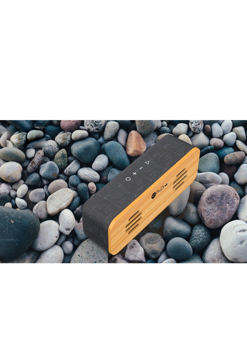 ProOne - ProOne PSB4101 Portable Wireless Speaker, True Wireless Stereo,Portable Bluetooth speaker, Waterproof Sound box Dual 5W Speakers,UP to 7-Hour Playtime Supports TF Card, AUX, Micro USB, - Image 1