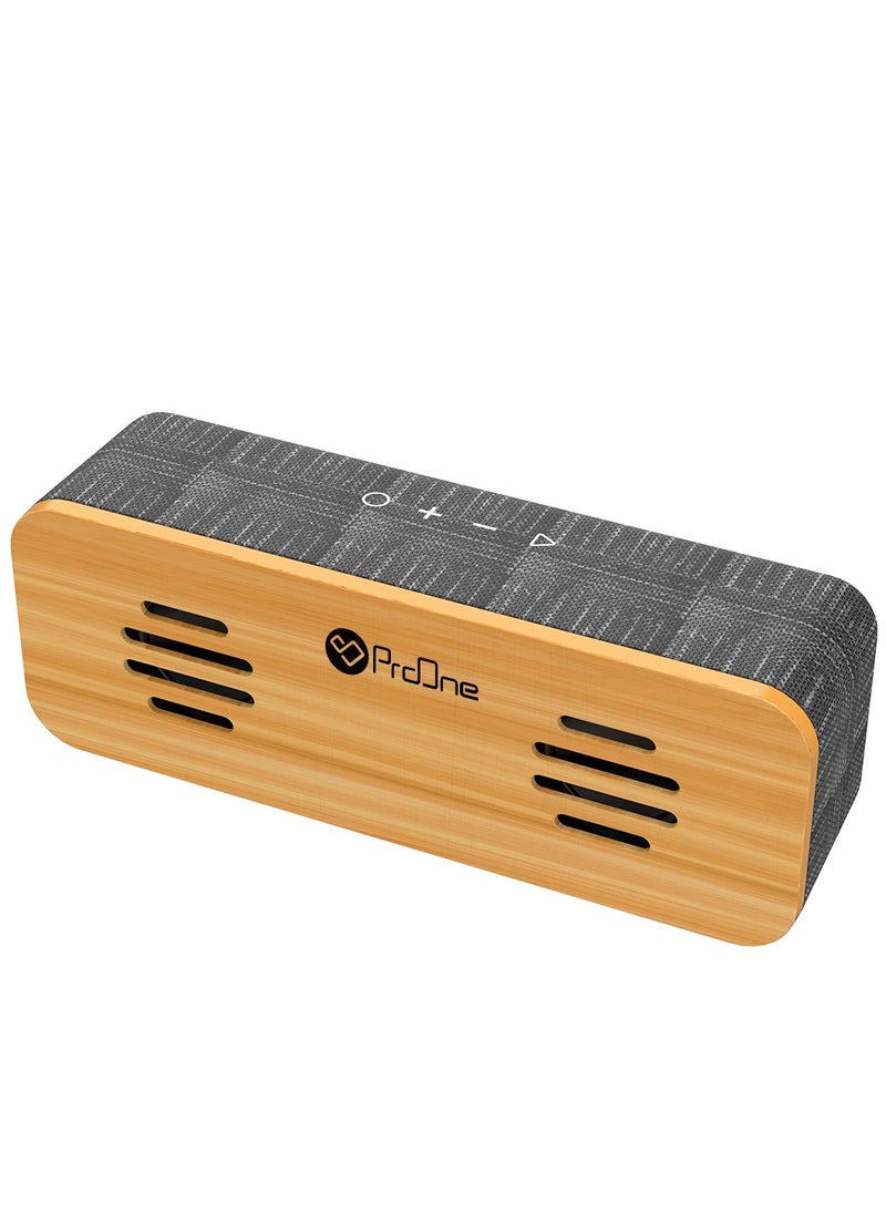 ProOne - ProOne PSB4101 Portable Wireless Speaker, True Wireless Stereo,Portable Bluetooth speaker, Waterproof Sound box Dual 5W Speakers,UP to 7-Hour Playtime Supports TF Card, AUX, Micro USB, - Image 1