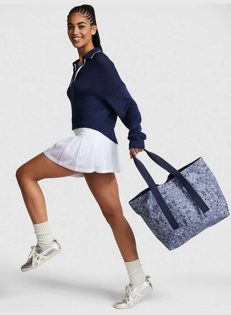 Victoria's Secret Reversible Canvas Tote Bag