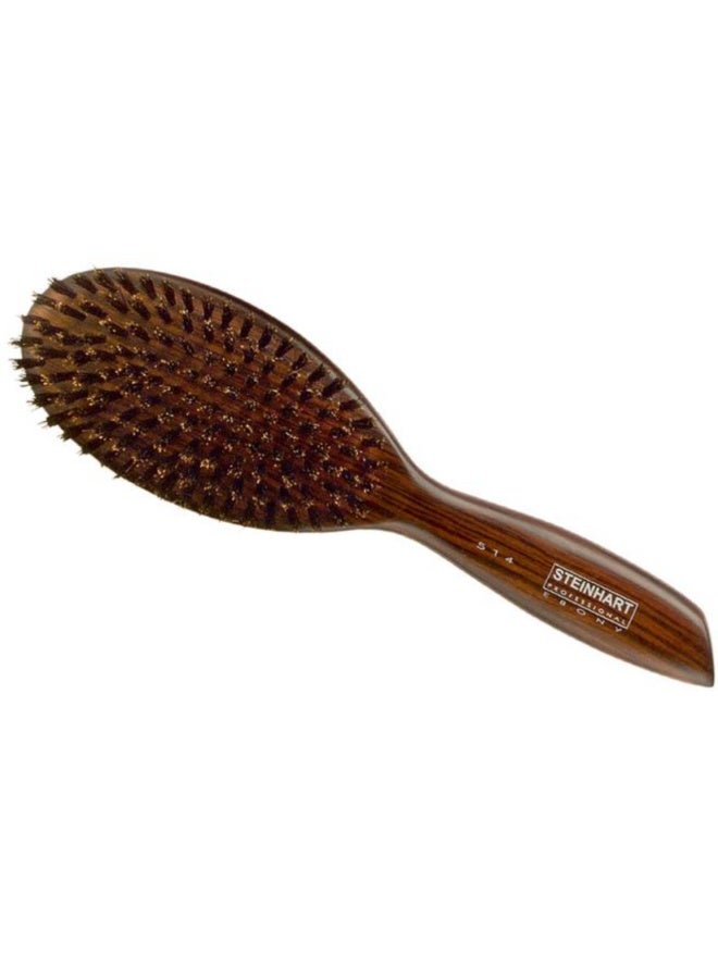 Steinhart Professional Ebony 514 Oval Wood Hairbrush for Soft Hair 1unit - Image 1