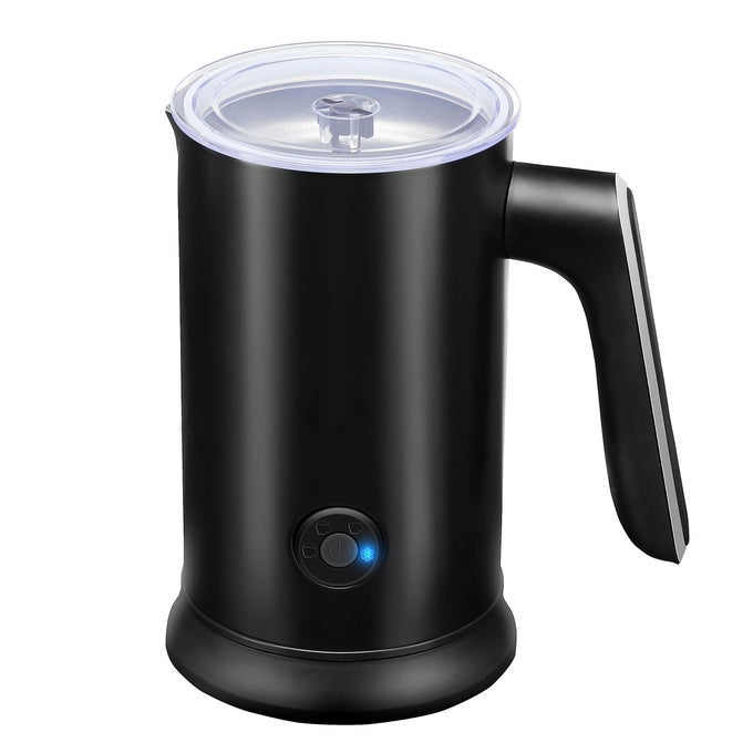 4IN1 MILK FROTHER ELECTRIC MILK STEAMER 240ML812OZ AUTOMATIC HOT AND COLD MILK FOAM MAKER AND MILK WARMER FOR LATTE MACCHIATO CAPPUCCINOS