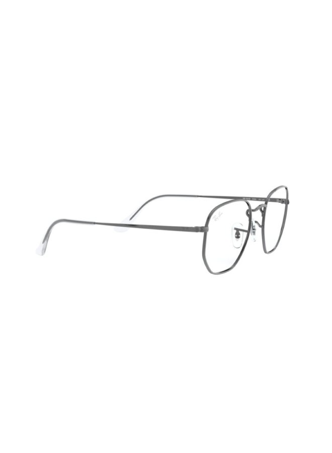 Ray-Ban Men Oval Shape Plastic Eyeglass Frames 2502 - Lens Size: 54 Mm - Gunmetal - Image 5