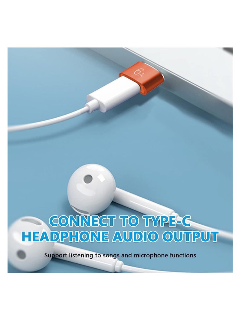 SYOSI High Speed 6A Type C Female to USB A Male OTG Adapter 5-Pack USB-C Charger Converter for Apple Watch Ultra 7 8 SE iPhone 11 12 13 14 Plus Pro Max iPad Air 4 5 Mini 6 Samsung Galaxy S23+ S22 - Image 5