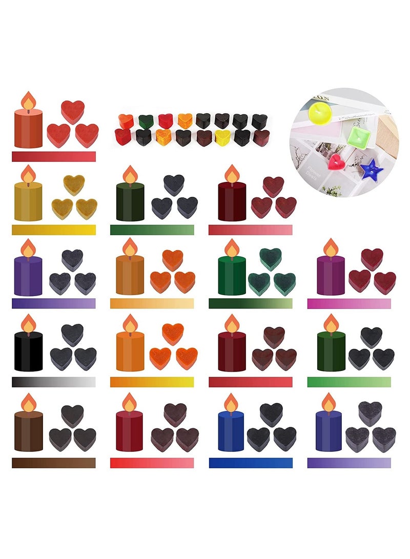 Candle Dye Set Candle Wax Dye for Candle Making Bulk Soy Wax Dyeing DIY Candle Making Kit 16 Colors - Image 1