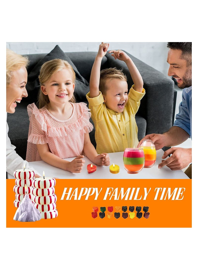 Candle Dye Set Candle Wax Dye for Candle Making Bulk Soy Wax Dyeing DIY Candle Making Kit 16 Colors - Image 5