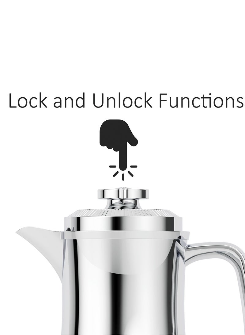 BLACKSTONE 1 Liter Flask Leakproof  Design 1-Year Warranty  - Image 2