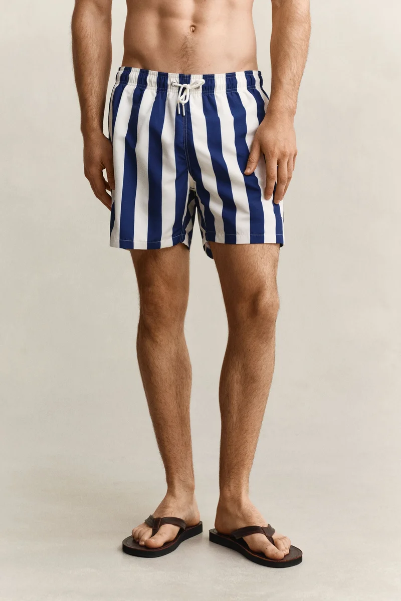 GANT  Block Striped Swim Shorts for Men | Best Price UAE