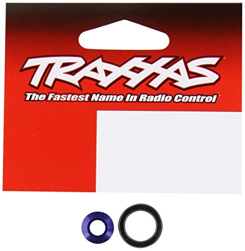 Traxxas 6893X Blue Aluminum Bearing Slash Adapter, 4 x 4 - Image 2