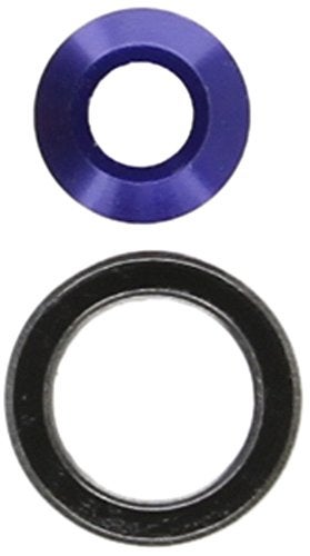 Traxxas 6893X Blue Aluminum Bearing Slash Adapter, 4 x 4 - Image 1