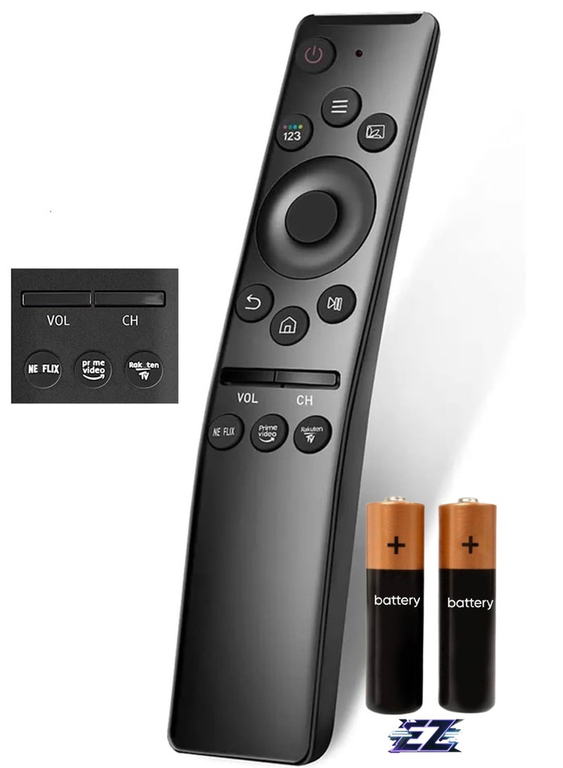 ELTRAZONE Universal Remote Control Compatible with Samsung Smart TV LCD LED UHD QLED 4K HDR with Netflix and Prime Video Buttons with battery - Image 1