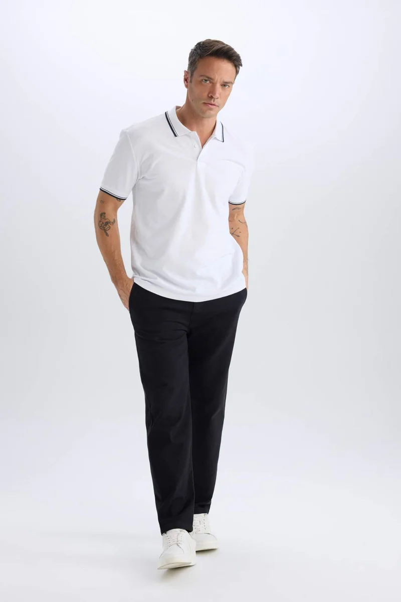 Defacto  Regular Fit Summer Cotton Joggers for Men | Best Price UAE