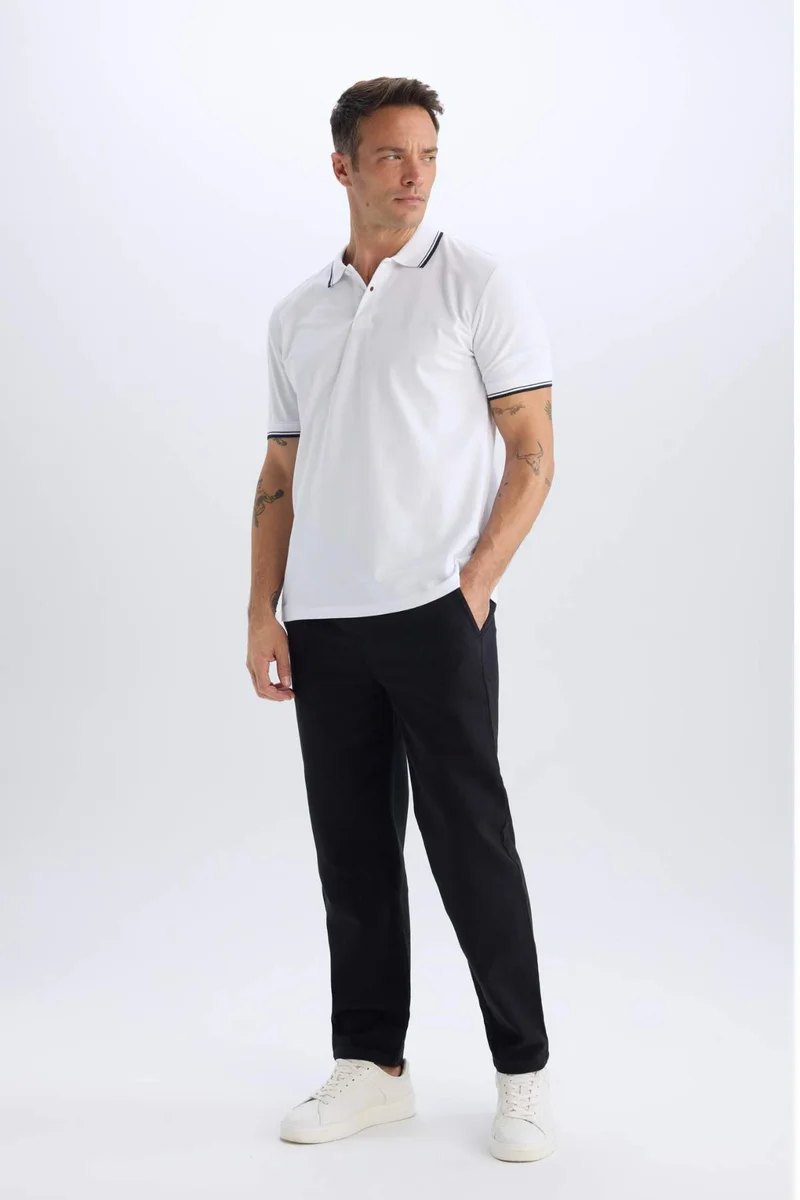 Defacto  Regular Fit Summer Cotton Joggers for Men | Best Price UAE