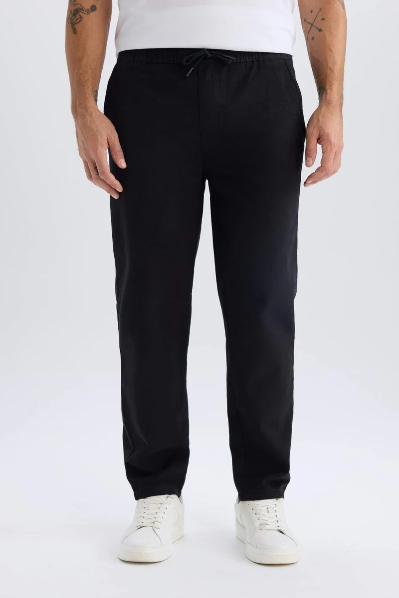 Defacto  Regular Fit Summer Cotton Joggers for Men | Best Price UAE
