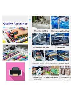 Generic مجموعة إعادة تعبئة الحبر GT52 المتوافقة مع طابعة HP DeskJet Smart GT Tank Ink (4 عبوات)  - Image 4