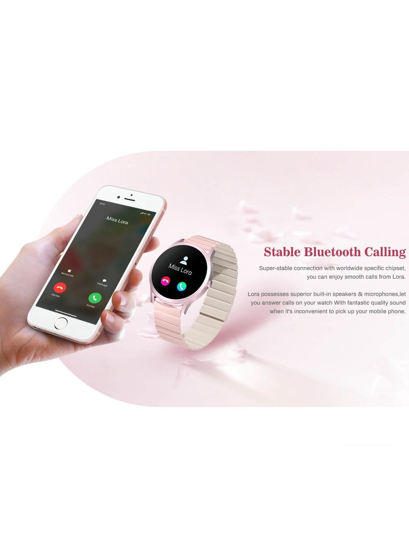 Kieslect Lora Calling Smart Watch - gold - Image 4