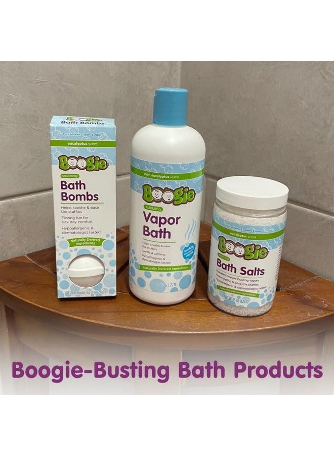 Boogie Kids Bubble Bath By Boogie Soothing Vapor Bubble Bath Made With Plant And Oat Extracts Natual Essential Oils Mint Eucalyptus 18 Oz Pack Of 2 - Image 5