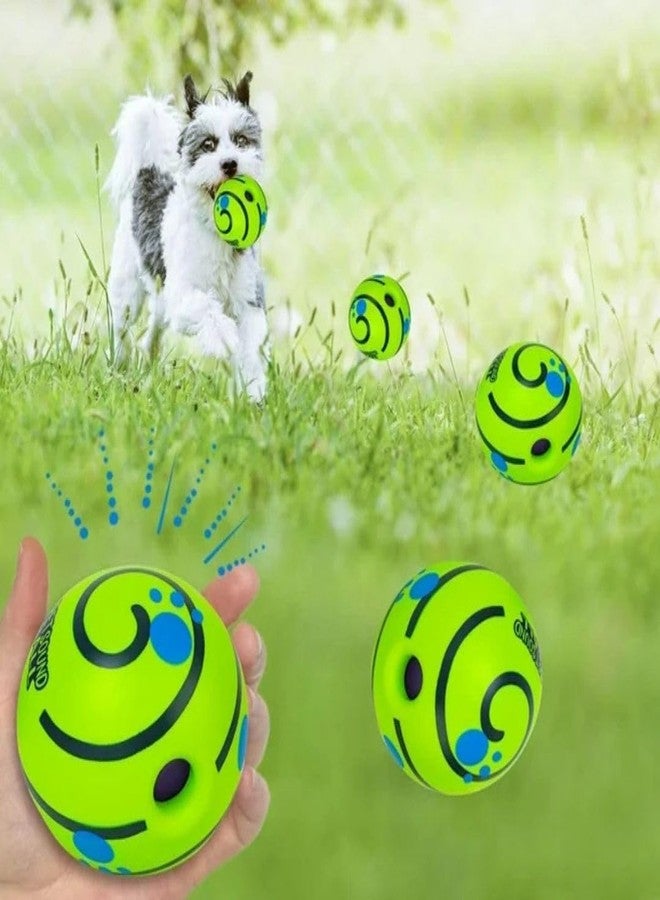 PET FUN لعبة كرة الكلاب التفاعلية الصريرية من بيت فن | كرة مضغ متينة وغير سامة من مادة PVC للكلاب والأطفال | لعبة صوتية جذابة للتدريب واللعب والتمرين (صغيرة) - Image 5