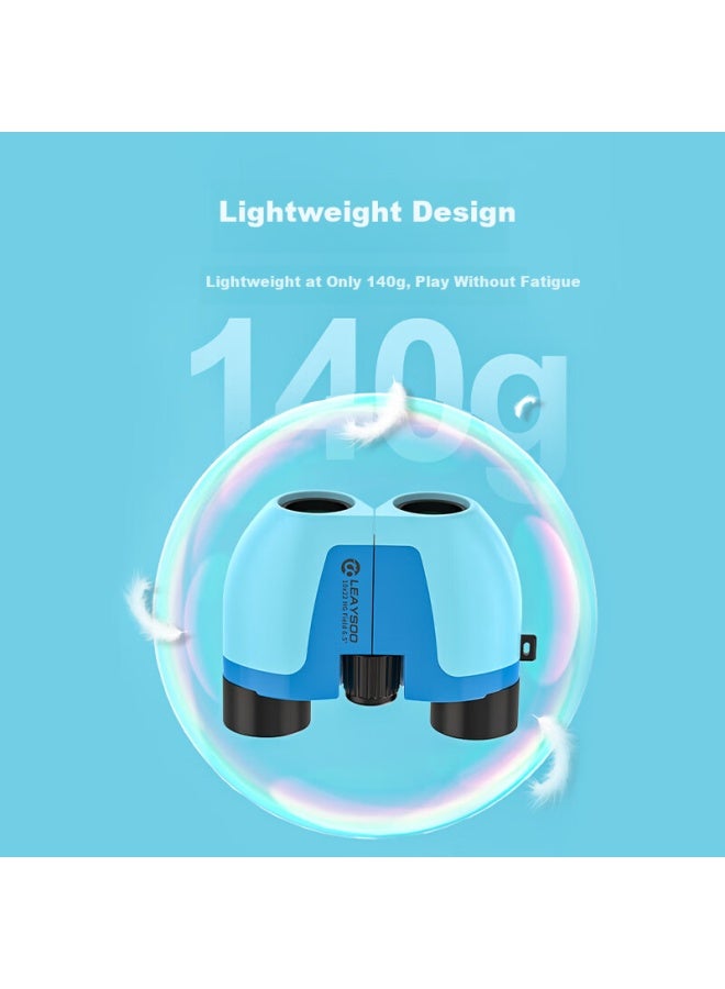 Leaysoo Leilong Yueying 10x22 Purple Kids Mini Hd High-power Binoculars Portable Mobile Phone Telescope Children's Gift - Image 5