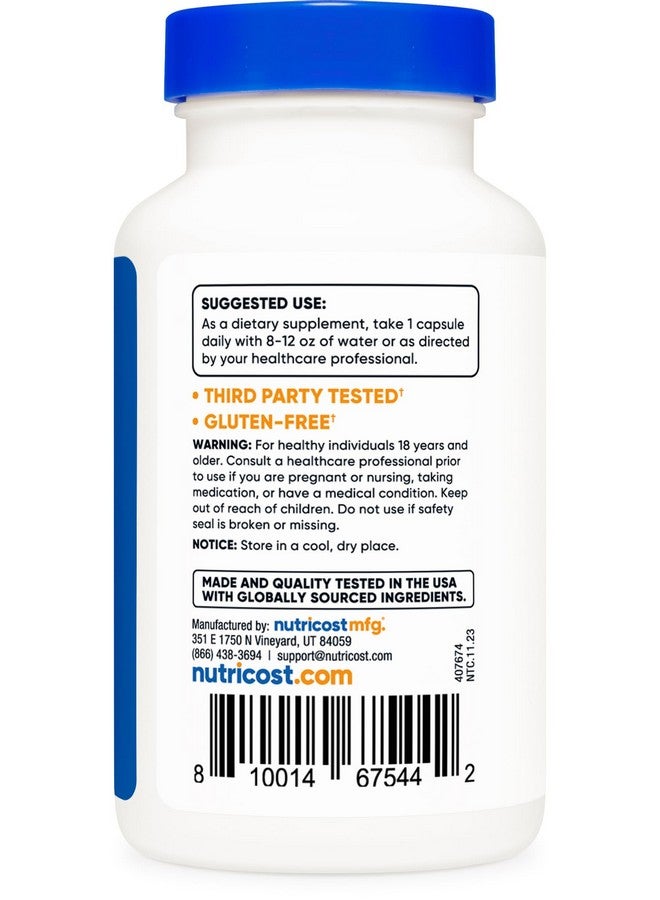 Nutricost Vitamin B2 (Riboflavin) 400mg, 120 Capsules - Gluten Free, Non-GMO - Image 4