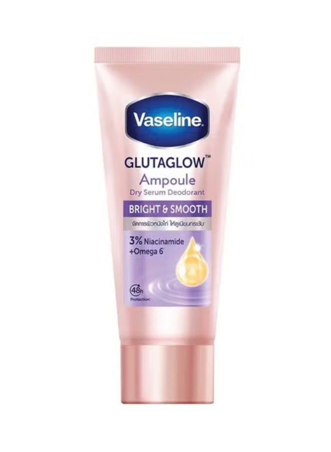 Vaseline Glutaglow Bright & Smooth Ampoule Dry Serum Deodorant - 45ml