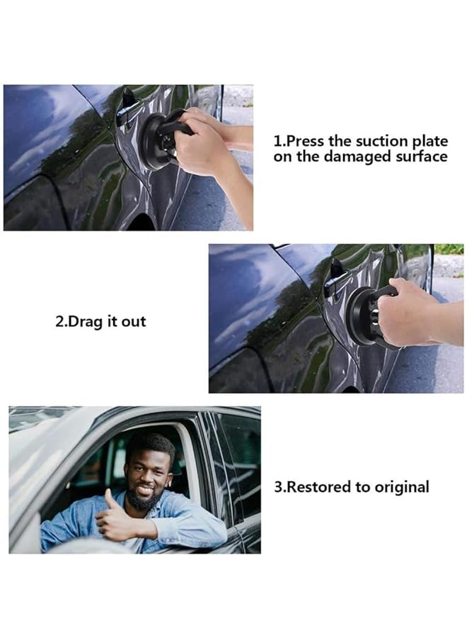 X spring Xspring Dent Puller Suction Cup, 2 Pcs Suction Cup Lifter, Auto Body Dent Repair Removal Tool, 2 Sizes Suction Cup Holder Dent Repair Kit, Lifting And Heavy Objects Moving, Suv & Cars Universal - Image 5